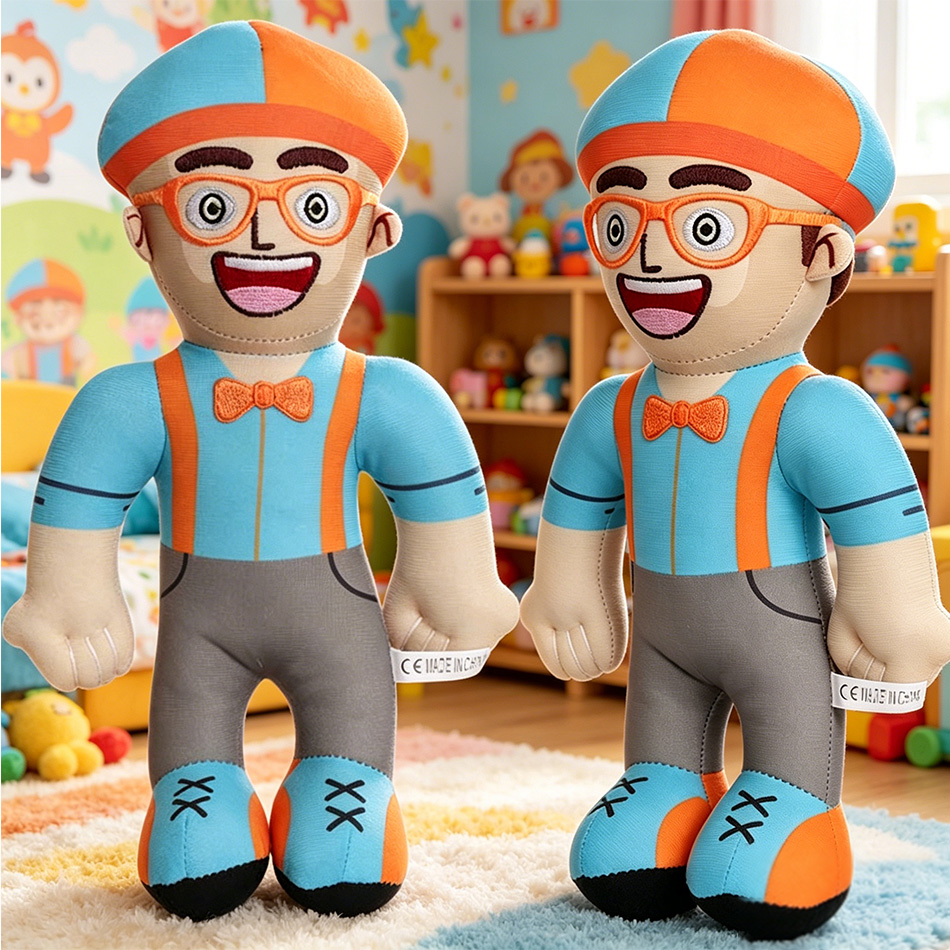 Kids Education Movies - ตุ๊กตาบลิพพี้ด 29 ซม. ตุ๊กตาผ้าเนื้อนุ่ม ของเล่นเสริมพัฒนาการสำหรับเด็ก ของขวัญสำหรับเด็ก