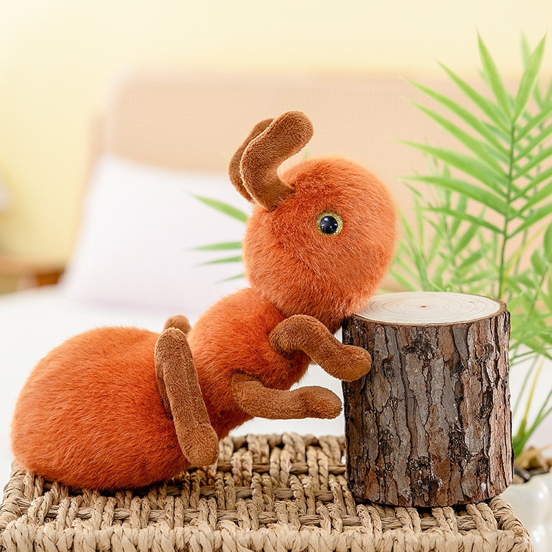 Kids Education Movies - 20 ซม.น่ารัก Ant Plush ของเล่นแมลงนุ่ม Squishy