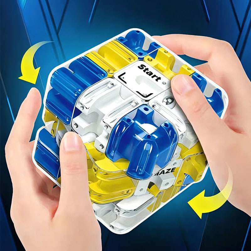 ลูกบาศก์เขาวงกต 3 มิติ แบบหมุน - Brain Teaser Cube บทวิจารณ์และราคา