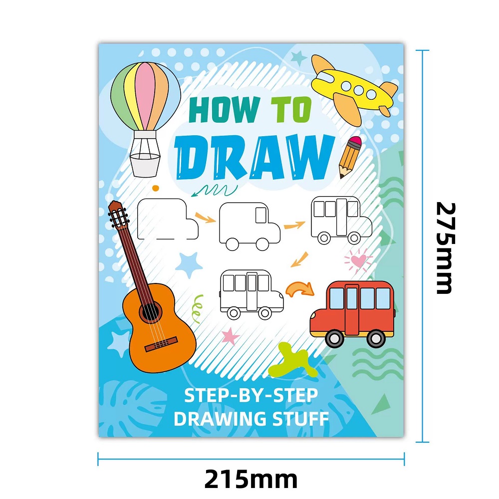 วิธีการวาดสมุดสเก็ตช์ภาพการ์ตู - Educational Cartoon For Kids บทวิจารณ์และราคา