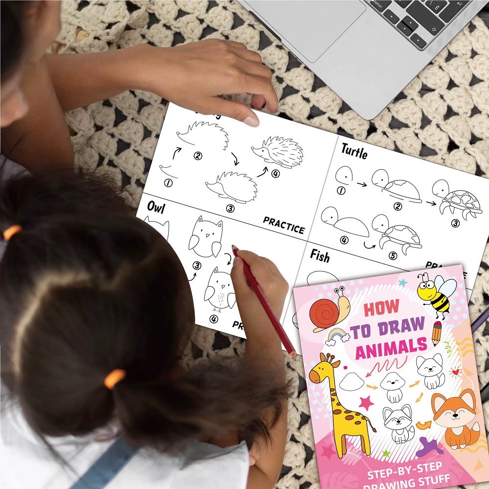 วิธีการวาดสมุดสเก็ตช์ภาพการ์ตู - Educational Cartoon For Kids บทวิจารณ์และราคา