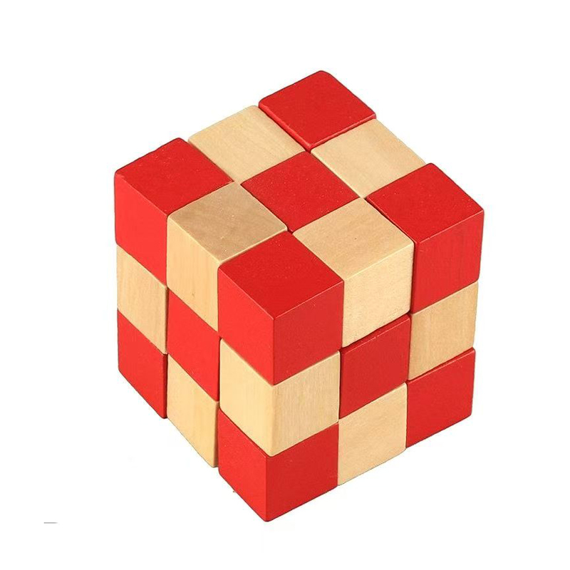 ตัวต่อไม้รูปงู ปริศนาฝึกสมอง พ - Brain Teaser Cube บทวิจารณ์และราคา
