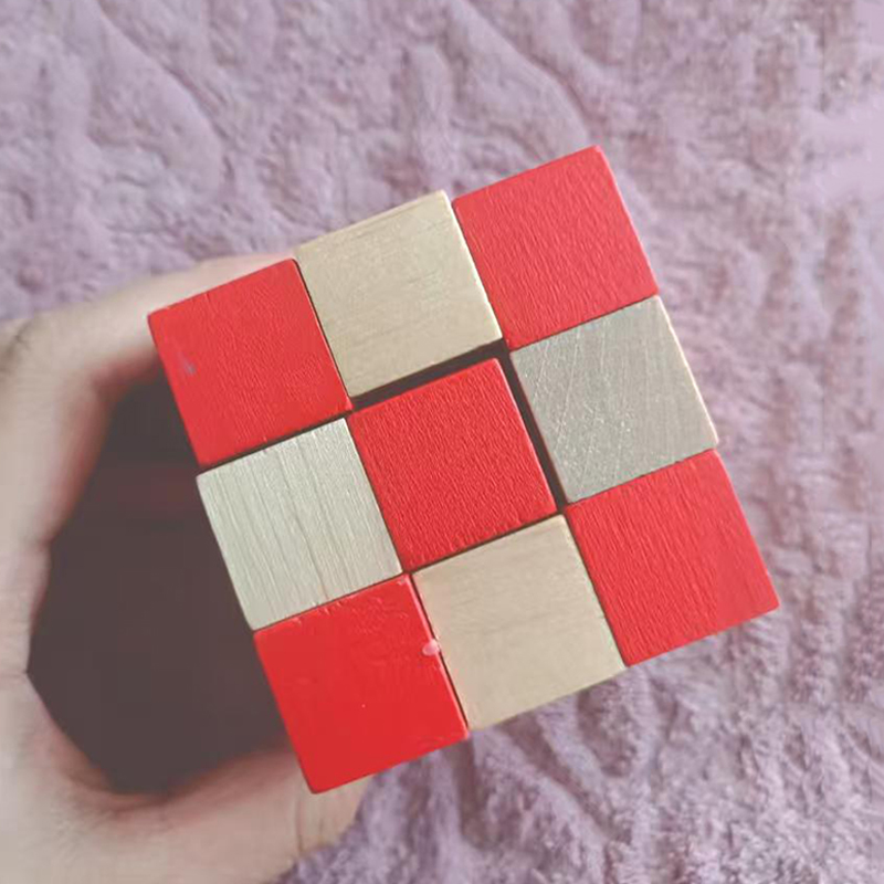 ตัวต่อไม้รูปงู ปริศนาฝึกสมอง พ - Brain Teaser Cube บทวิจารณ์และราคา