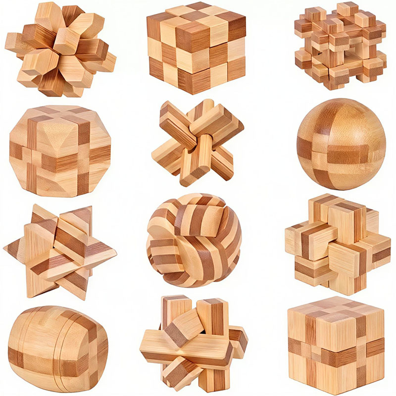 ของเล่นปริศนาล็อคหลู่ปัน ขนาด  - Brain Teaser Cube บทวิจารณ์และราคา