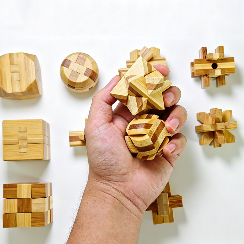 ของเล่นปริศนาล็อคหลู่ปัน ขนาด  - Brain Teaser Cube บทวิจารณ์และราคา