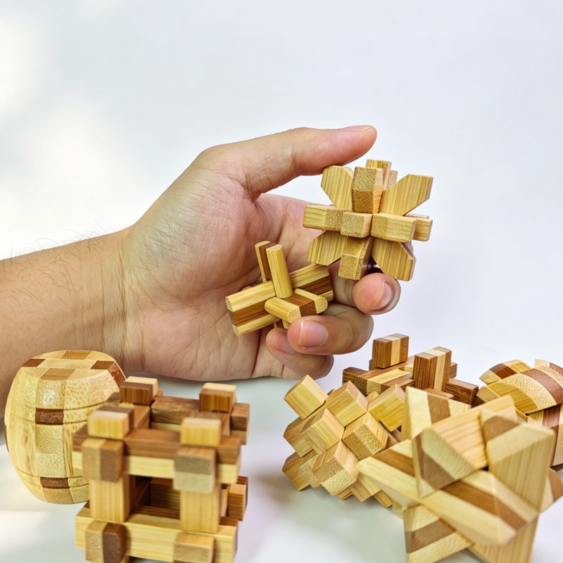ของเล่นปริศนาล็อคหลู่ปัน ขนาด  - Brain Teaser Cube บทวิจารณ์และราคา