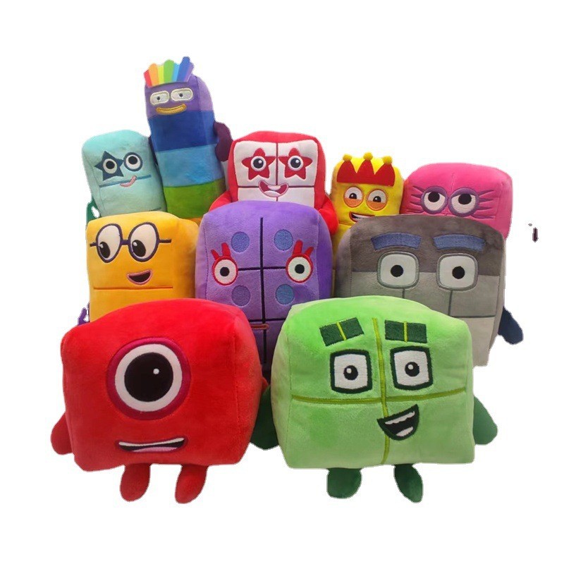 ตุ๊กตาตัวเลขการ์ตูน 10 ชิ้น ขอ - Kids Education Movies บทวิจารณ์และราคา