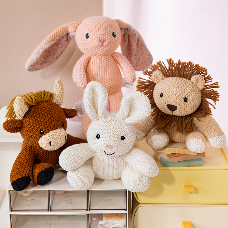 ตุ๊กตาถักนิตติ้งน่ารัก หมี กระ - Kids Education Movies บทวิจารณ์และราคา