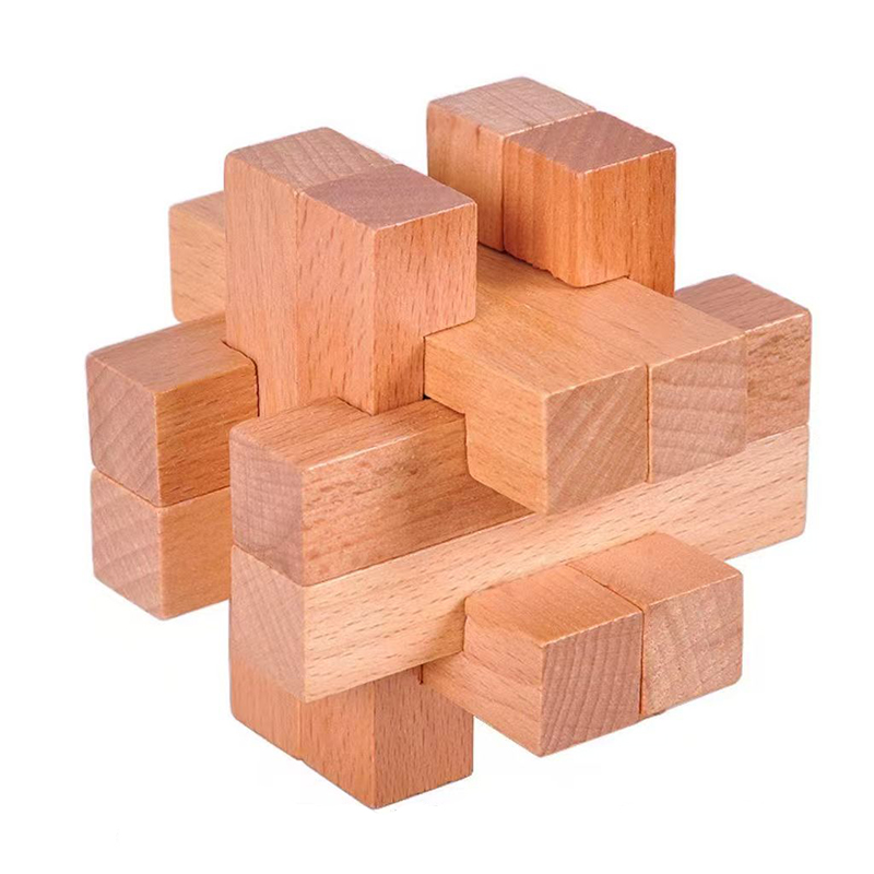 ของเล่นไม้ฝึกสมองสำหรับผู้ใหญ่ - Brain Teaser Cube บทวิจารณ์และราคา