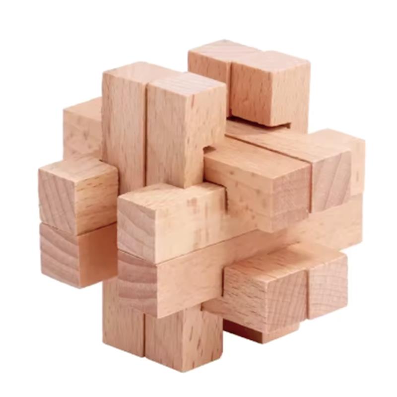 ของเล่นไม้ฝึกสมองสำหรับผู้ใหญ่ - Brain Teaser Cube บทวิจารณ์และราคา