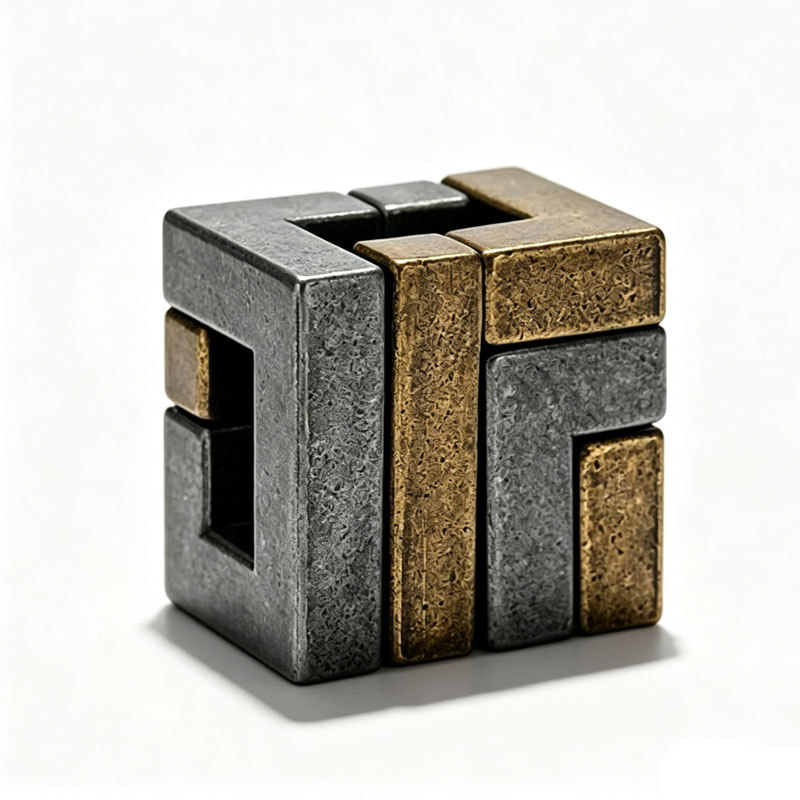 เมจิกไอคิว แคสต์คอยล์ ปริศนาฝึ - Brain Teaser Cube บทวิจารณ์และราคา
